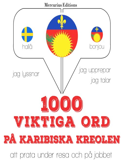 Title details for 1000 viktiga ord på Karibiska kreolen by JM Gardner - Available
